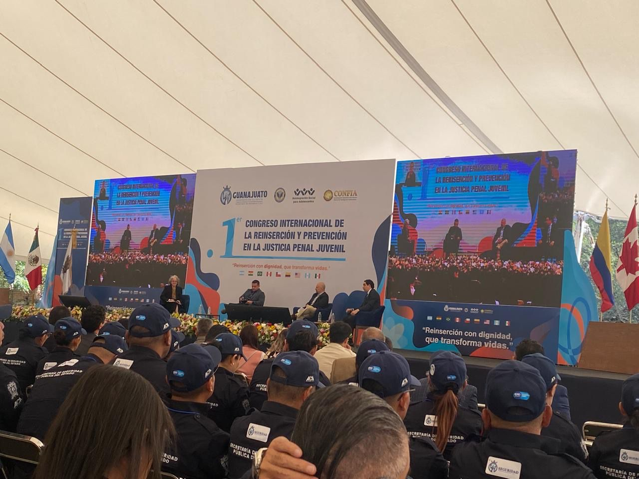 Participa Tamaulipas en Congreso Internacional sobre reinserción juvenil en Guanajuato