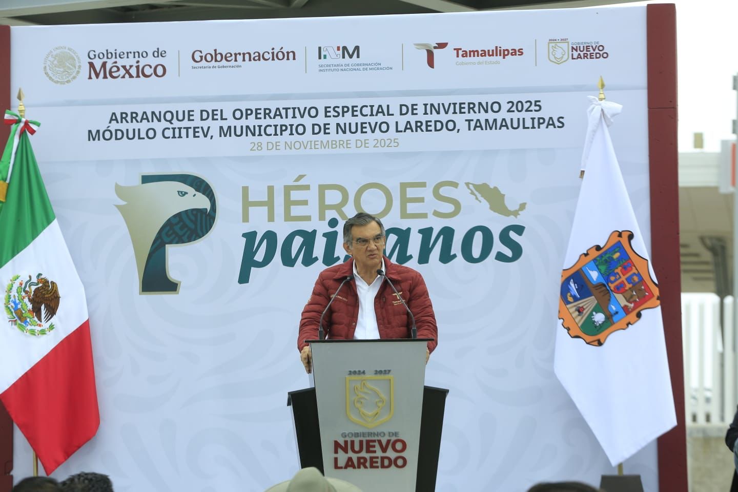 Arranca Américo Operativo Especial de Invierno 2025 “Héroes Paisanos”