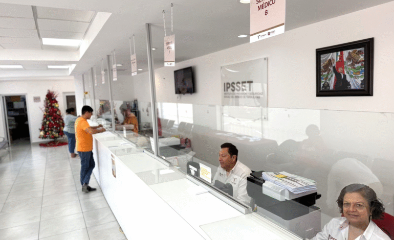 Por periodo vacacional, IPSSET habilita ventanilla de atención