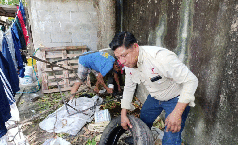 Mantiene SST acciones preventivas contra el dengue