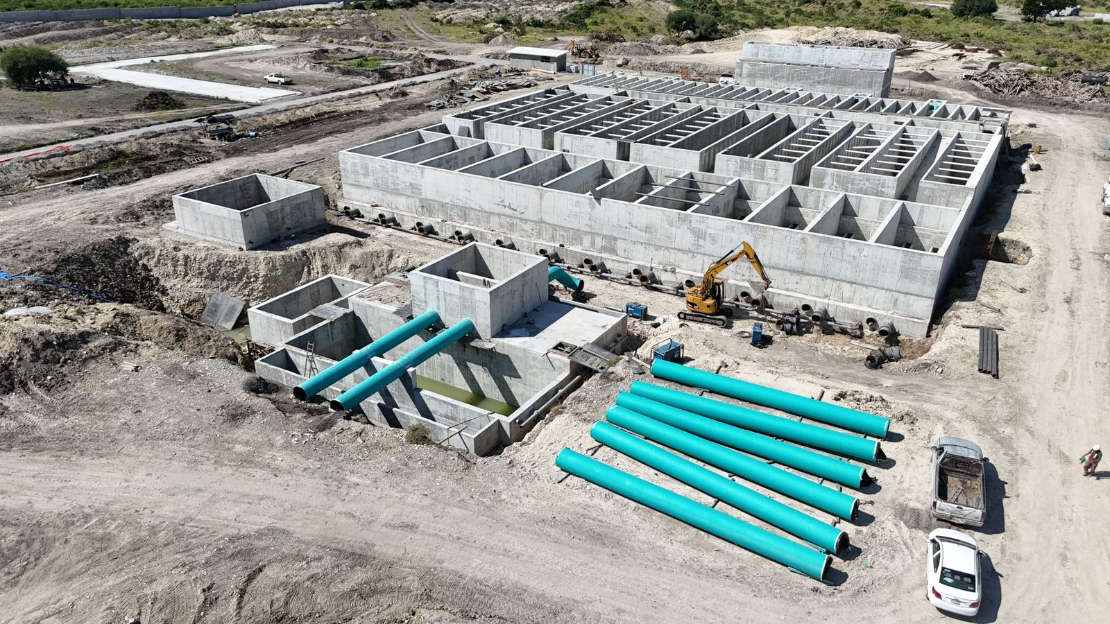 Fortalece Gobierno de Tamaulipas abasto de agua en la capital con planta potabilizadora