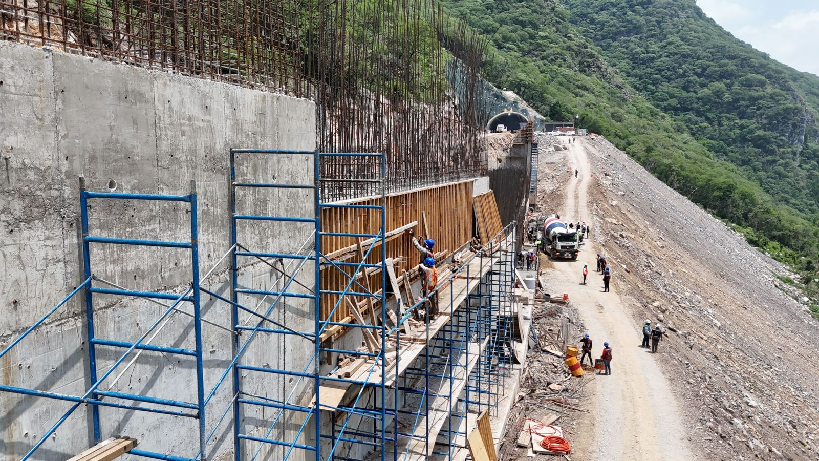 Carretera Mante–Tula entra en su recta final con 95 % de avance