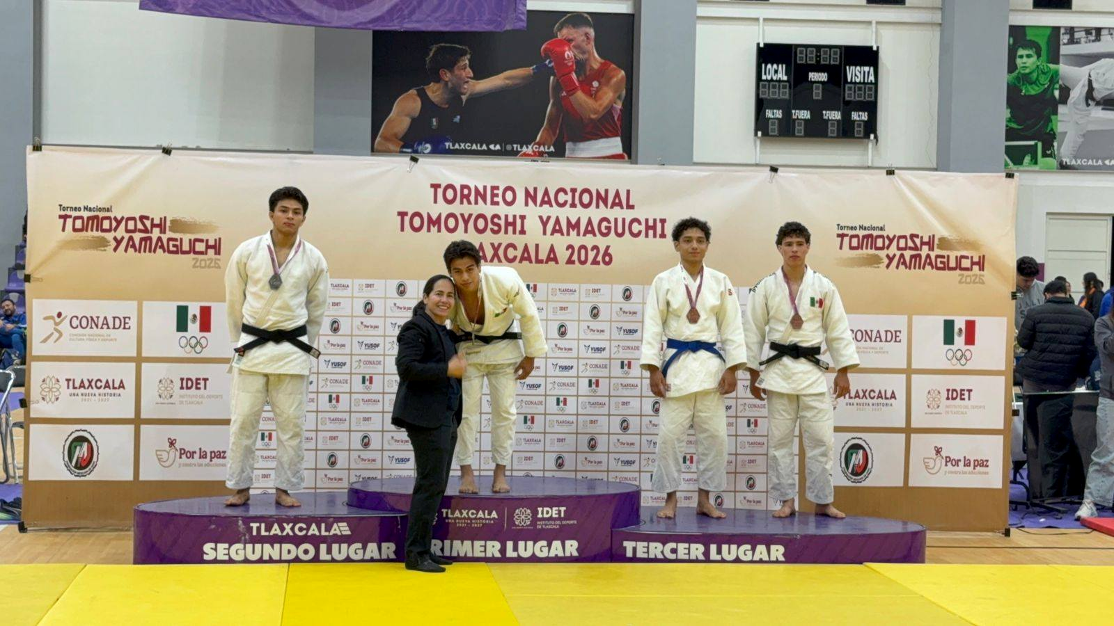 Lalo Sagastegui conquista el nacional de judo y enaltece el nombre de la  UAT