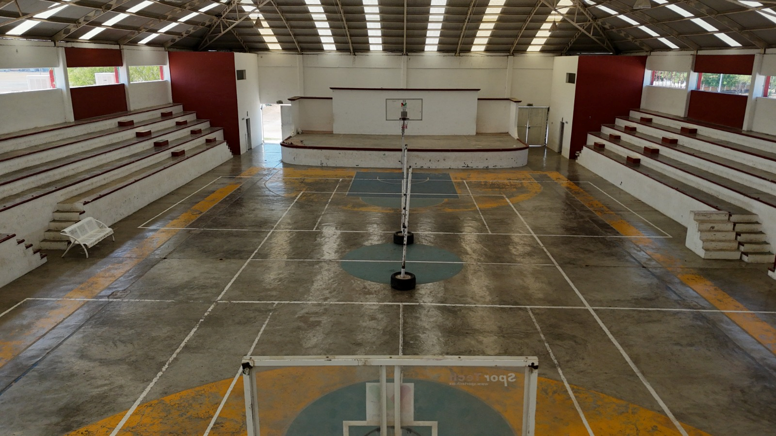 Construye Gobierno del Estado infraestructura social y deportiva en Soto la Marina