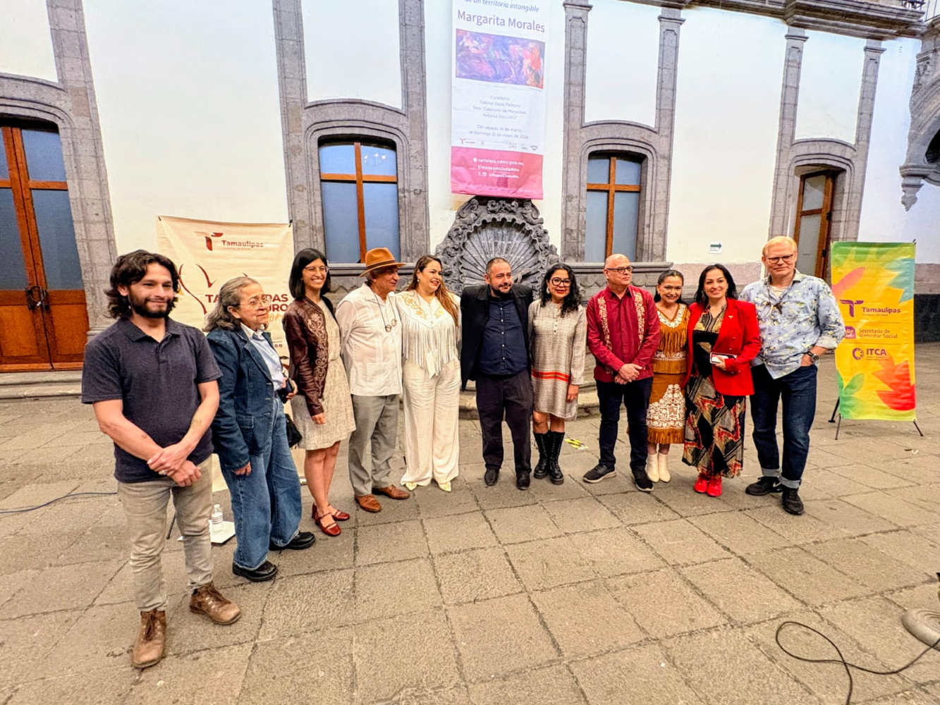 Inauguran en el Museo de la Ciudad de México la exposición “Cartografías del color”, de la tamaulipeca Margarita Morales