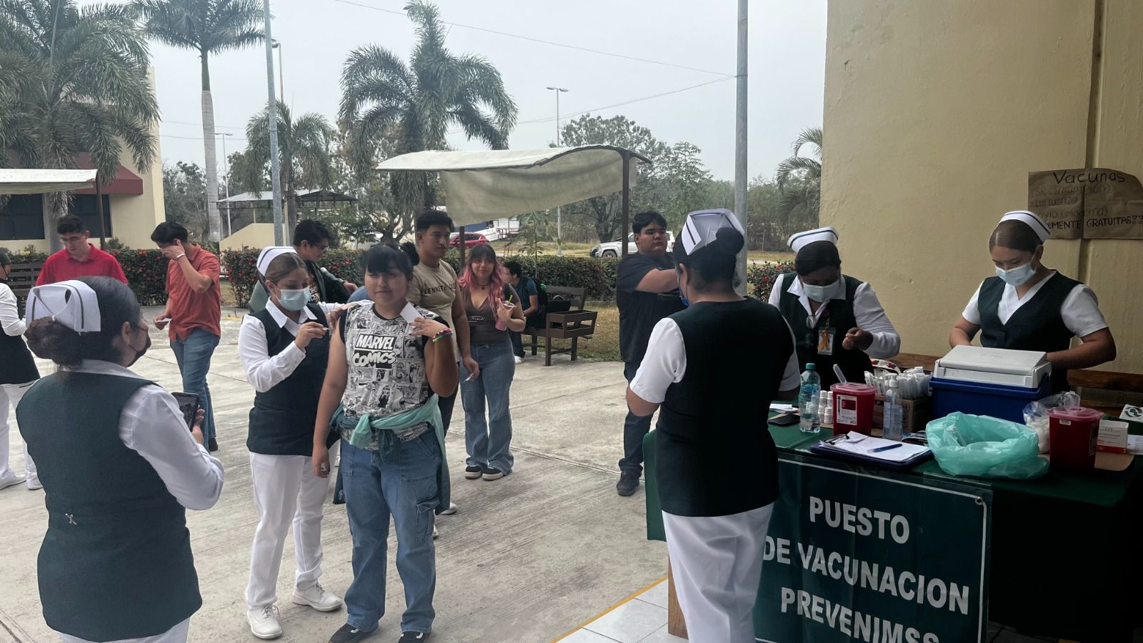 Protege Tec Mante con jornada de vacunación la salud de su comunidad educativa