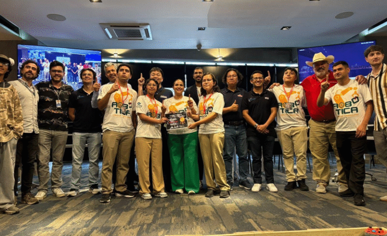 Llevarán estudiantes del CONALEP Tamaulipas su talento al Campeonato Mundial de Robótica en Japón